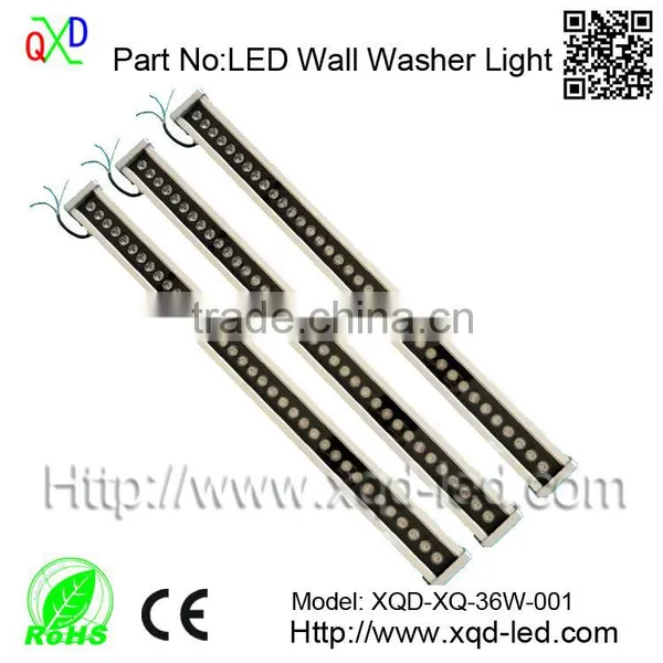 36W Linear Wall Washing Light Dmx Wall Washer Light SMD5050 Led Wall Washer Light With Lens CE ROHS IP66 Approvad Led Lighting photo-3