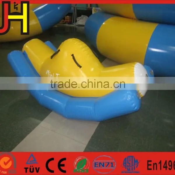 0.9mm PVC Tarpaulin Inflatable Mini Single Seesaw, Water Seesaw, Amusement Water Park photo-2
