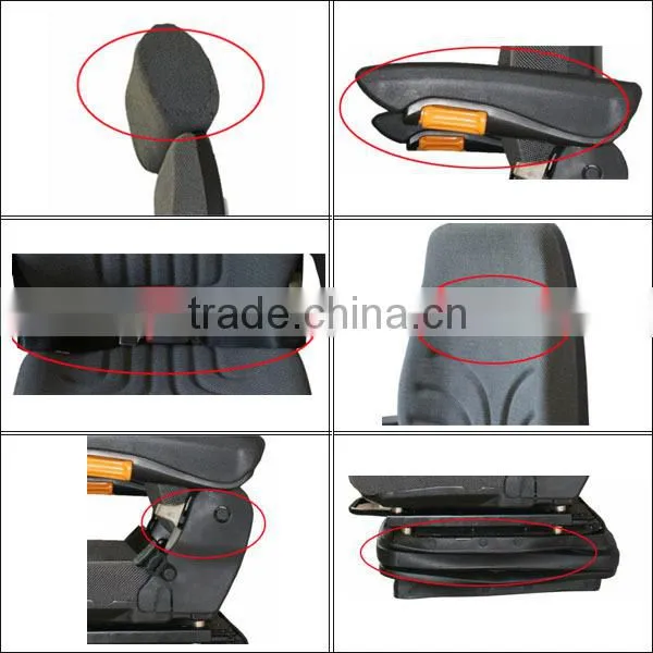 Luxury Grammer Style Bus Seat With Fabric or PVC Cover(YS18) photo-3