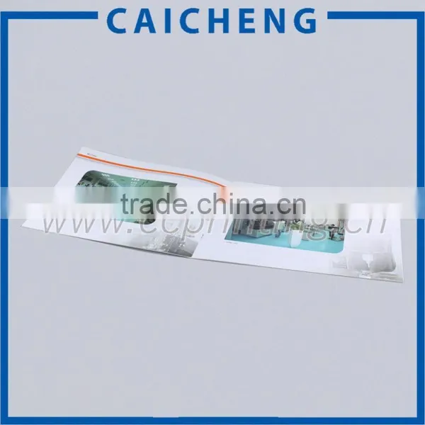 Top Quality Custom Size Brochure Catalog Booklet Printing photo-3