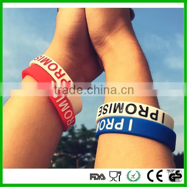Customized Free Sample Silicone Bracelets & Bangles photo-2