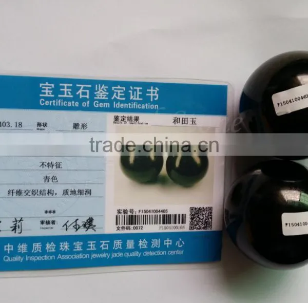 100% Genunie Nephrite Eggs Jade Eggs Only Polished Yoni Eggs