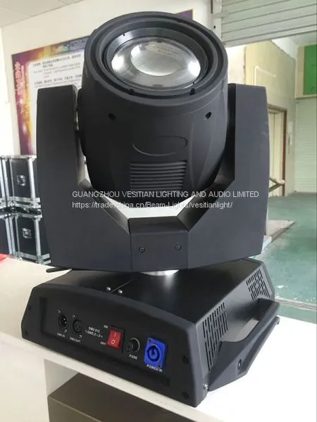 Световое оборудование для театров и ночных клубов. Различные цвета. Sharpy 7R Light 230W. Лучевая прожекторная светильник с подвижным головкой для сцены. photo-1