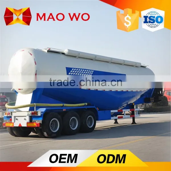 Manufacturer Bulk Cement Tank Trailer , 3 Axle Cement Tanker photo-2