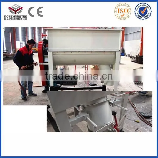 [ROTEX MASTER] Horizontal Feed Materials Mixer And Blender Can Add Liquid Sparying System photo-2