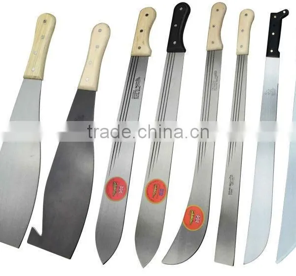 the Good Quality Carbon Garden Steel Machete With Wooden Handle photo-3