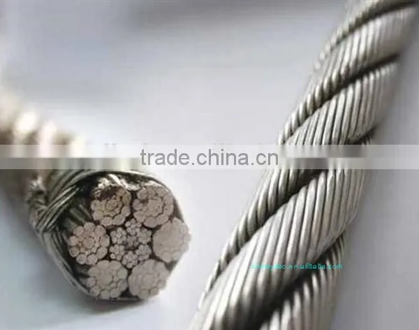 Supply China Galvanized Steel Wire Rope 6*9 photo-2