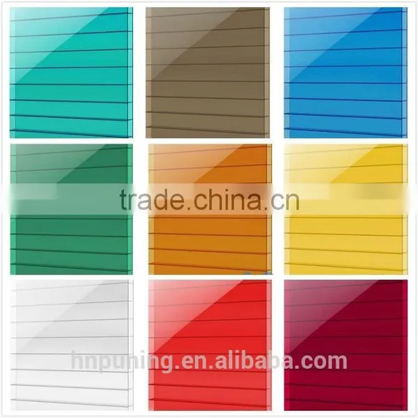 Sun Sheets & PC Embossed Sheets,multiwall Roofing Panel Type Multiwall Roofing Panel photo-2