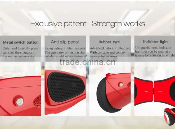 Leadway Handlebar Smart Balance Stunt Board Scooter Hoverboard(L1-E114a) photo-6