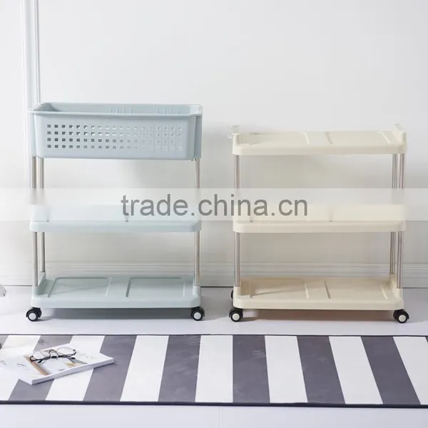 Household Storage 2 Tier Basket for Closet Office Garage Kitchen and Bathroom photo-5
