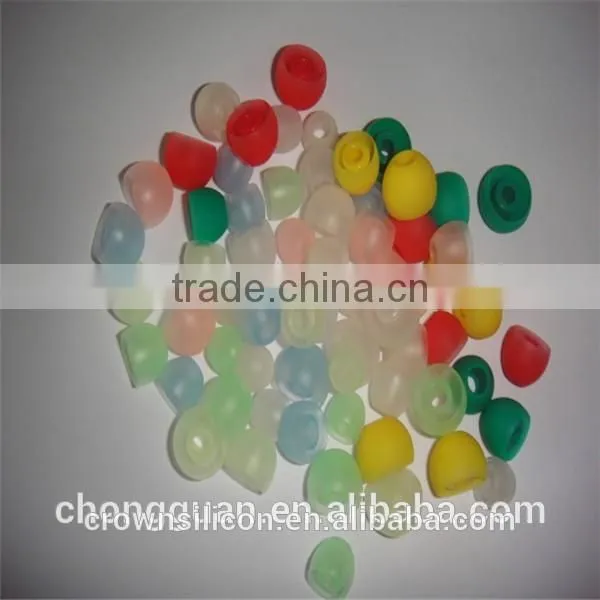 Hot Sales Transparent Invisible Sound Amplifier Ear Plug Hearing Aids Accessories Clear Silicon Ear Plugs for BTE