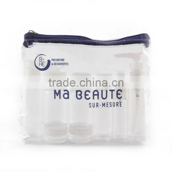 10pcs TSA Design Travel Bottles Leak Proof in Quality Carry On Toiletry Bag photo-2