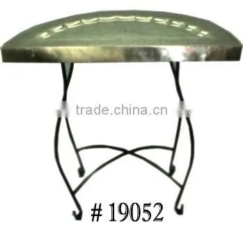 Metal Folding Moroccan Table photo-5
