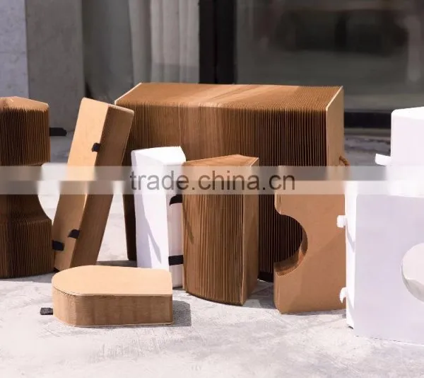 Weshine-Modern Accordion Paper Home Furniture Bench photo-3