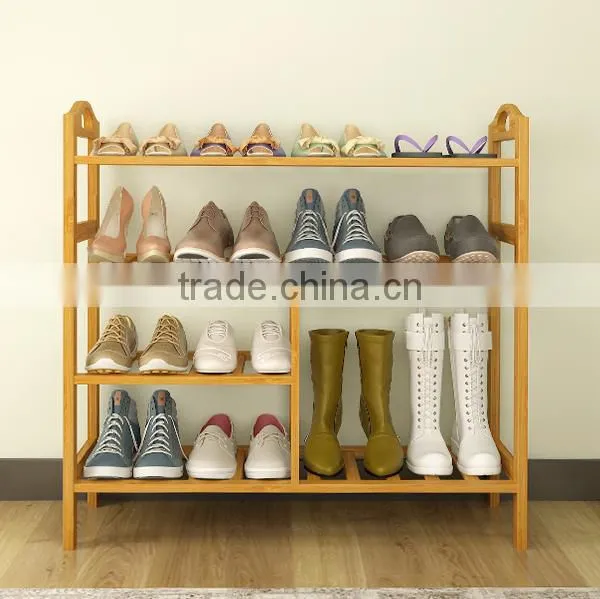 2017 New Style Bamboo Shoe Rack With Many Floors photo-2