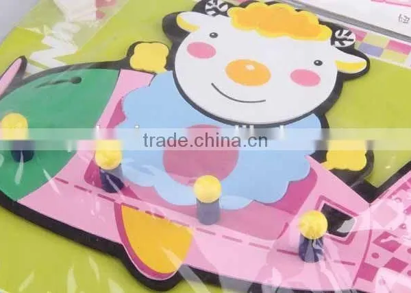 Cartoon Sheep Shape EVA Hook Wirh Plastic Plate/animal Shaped Hook photo-2