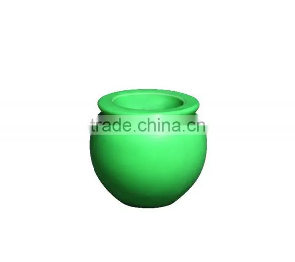 Rotational Lampshade Durable PE Plastic Flower Pot photo-2