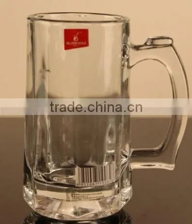 Custom Design 350ml Glass Beer Cup With Handle photo-5