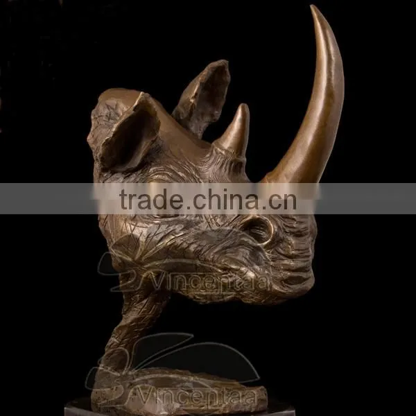 Life Size Rhino Statue for Garden Decoration VSL-069 photo-6