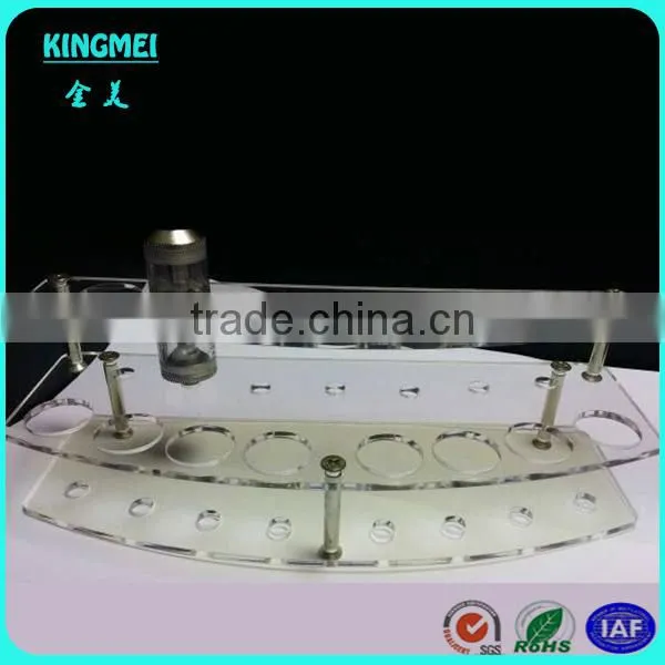 Eco Friendly Customizing White L Shape Eye Cream Acrylic Display photo-4