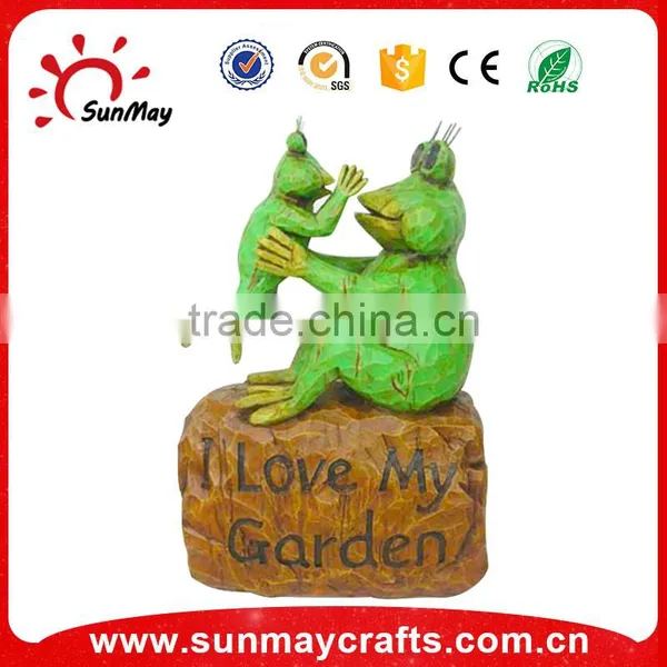 Resin Garden Decoration Frog Statues photo-2