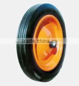 Size 13x3 Solid Wheel With Metal Rim 13x3/14x4 Size photo-4