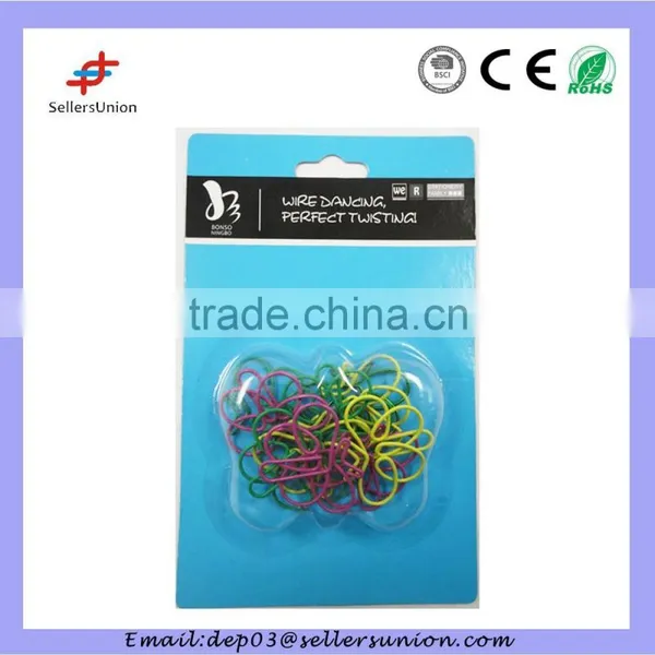 High Quality Hot Sell Colored Letter U Shaped Paper Clip Paper Clip High Quality