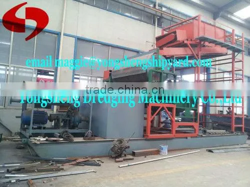 river sand choose iron ship with magnetic seperators and ISO9001,CE certification