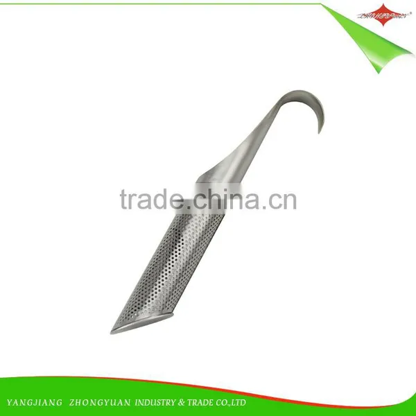ZY-S3013 Fine Mesh Stainless Steel Tea Stick Infuser With Hook