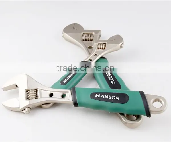 Multifunctional Ferronickel Plastic Handle Adjustable Wenches photo-5