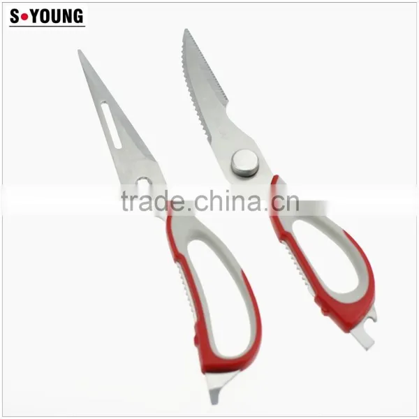 61009 Multifunction Chicken Food Opener Cut Peel Professional Kitchen Scissor photo-5
