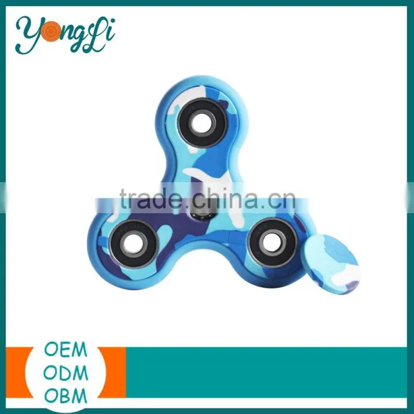 Tri-Spinner Fidget Toy Hand Spinner Stress Reducer Relieve Anxiety Fidger Spinner photo-2