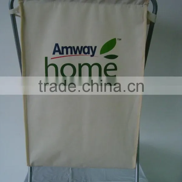 Black Polyester Laundry Hamper photo-5