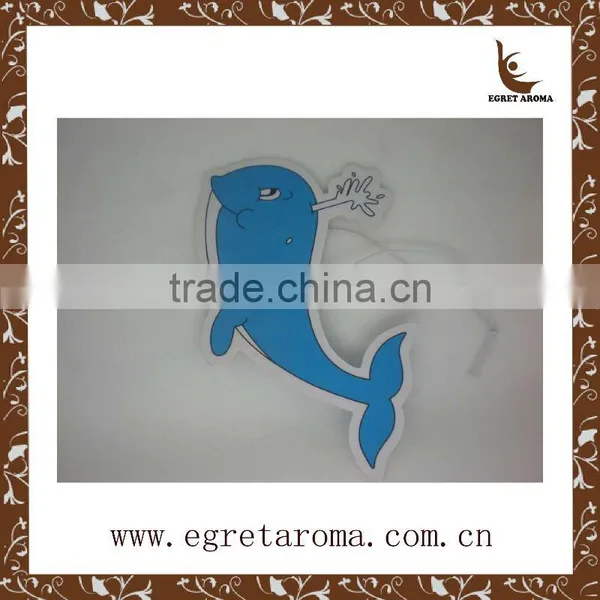 EA1-1014 Happiness Customized Hanging Paper Car Air Freshener photo-3