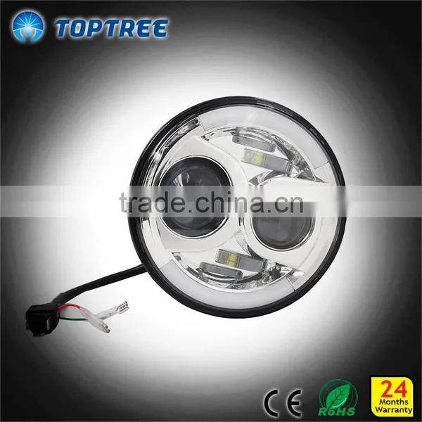 7inch Led Je ep Head Light Offroad Daytime Running Light LED Driving Light photo-4