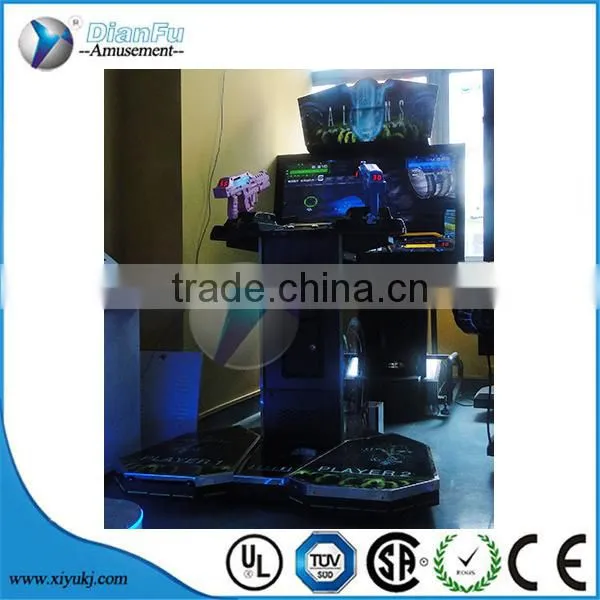 2016 Kids Coin Operated Exciting Aliens Shooting Gun Simulator Game Machine For Sale photo-5
