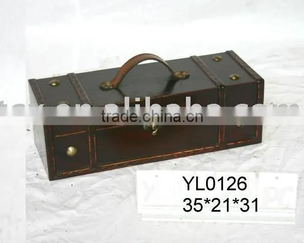 WOODEN Suitcase
