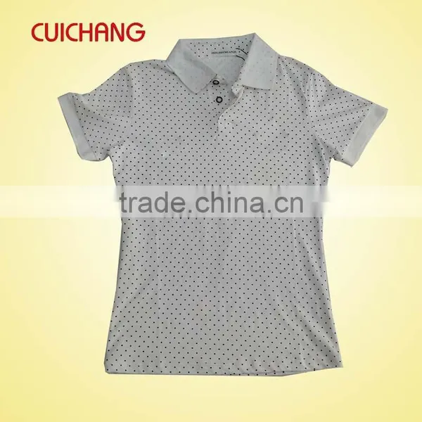 Wholesale Heat Transfer/silk Screen Print Polyester/cotton Custom Design Jersey Polo Shirts MQF-072 photo-3
