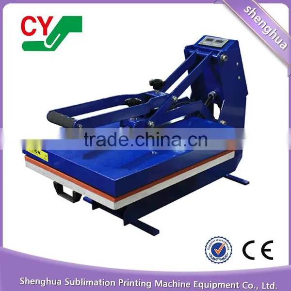 CE SGS Semi-automatic High Printing Pressure Heat Press Machine T-shirt photo-2