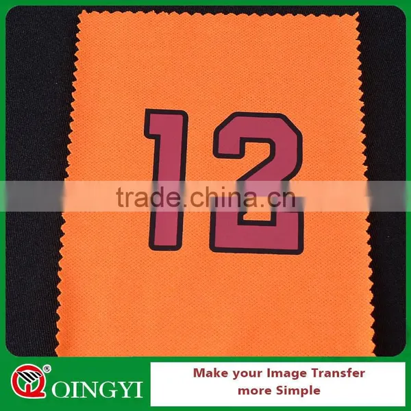 2017 Hot Sale Large Iron on Letters for Basketball Jersey photo-3