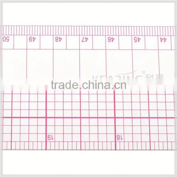 Kearing Brand 1.2mm Thick Sandwich Printing PVC Flexible 24" Garment Ruler for Fashion Design Pattern Making #8097 photo-6