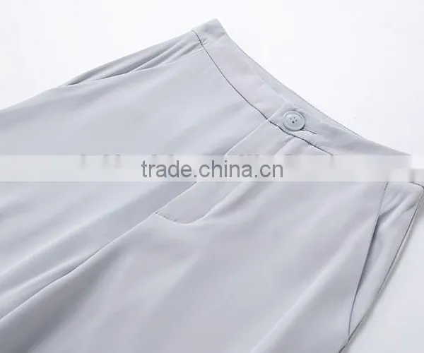 Custom Long Loose Culottes Pants, Hot Culottes Shorts for Girls, Women Plain Fashion Pants Culottes photo-4