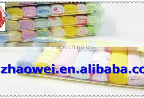 Soft Terry Baby Handkerchief 8pcs/pack Set