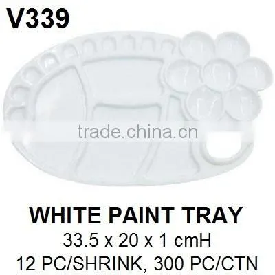 Plastic Paint Palette,Plastic Paint Tray,Empty Palette, Artist Watercolor Paint Tray photo-3