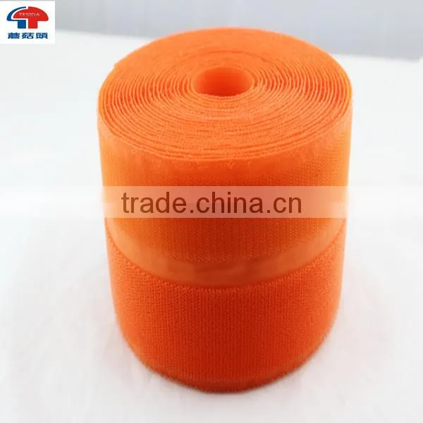 Yellow 2 in 1 Hook & Loop Fastener Tape photo-2