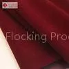 80 - 150gsm Plain Polyester Kintted Flocking Velvet Fabric For Gift Box / Pouch