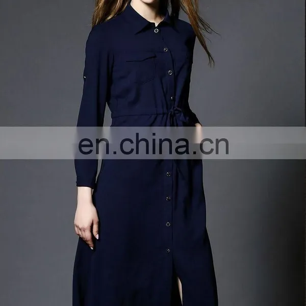 2016 New Design Fashion Shirt Dress From Chinese Manufacturer photo-6