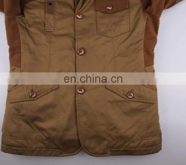 Latest Vogue Mens Thick Padded Stylish Cotton Military Parka Coat photo-5