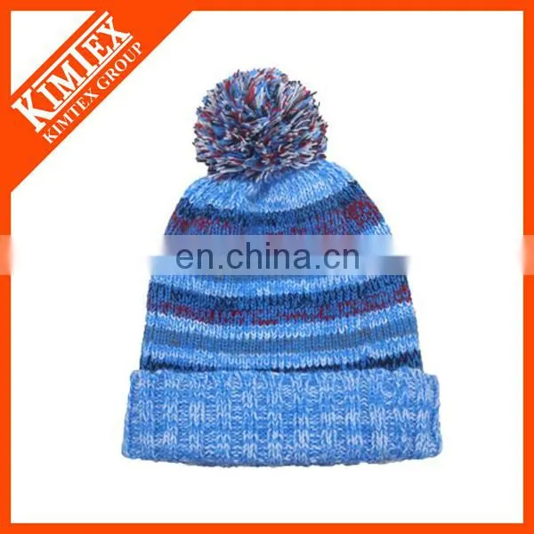 2017 Custom Knitted Pom Pom Hat in Winter photo-5