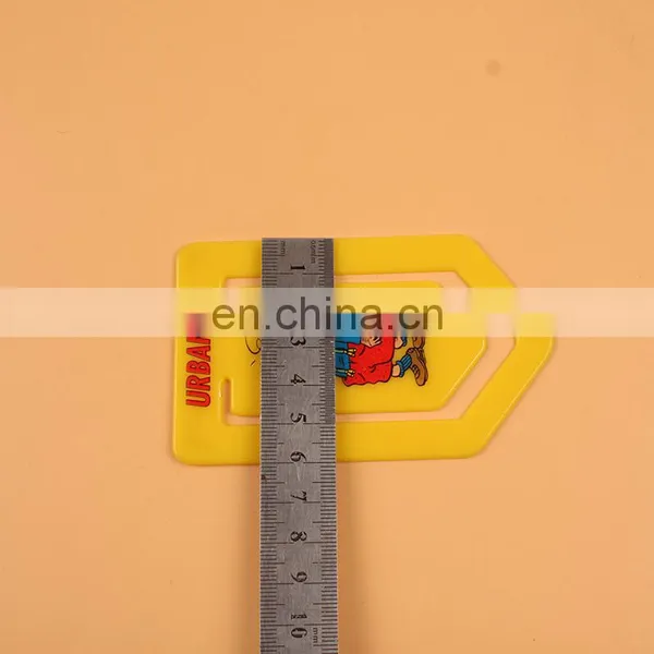 BSCI Hot Selling Plastic Advertising Paper Clips photo-3